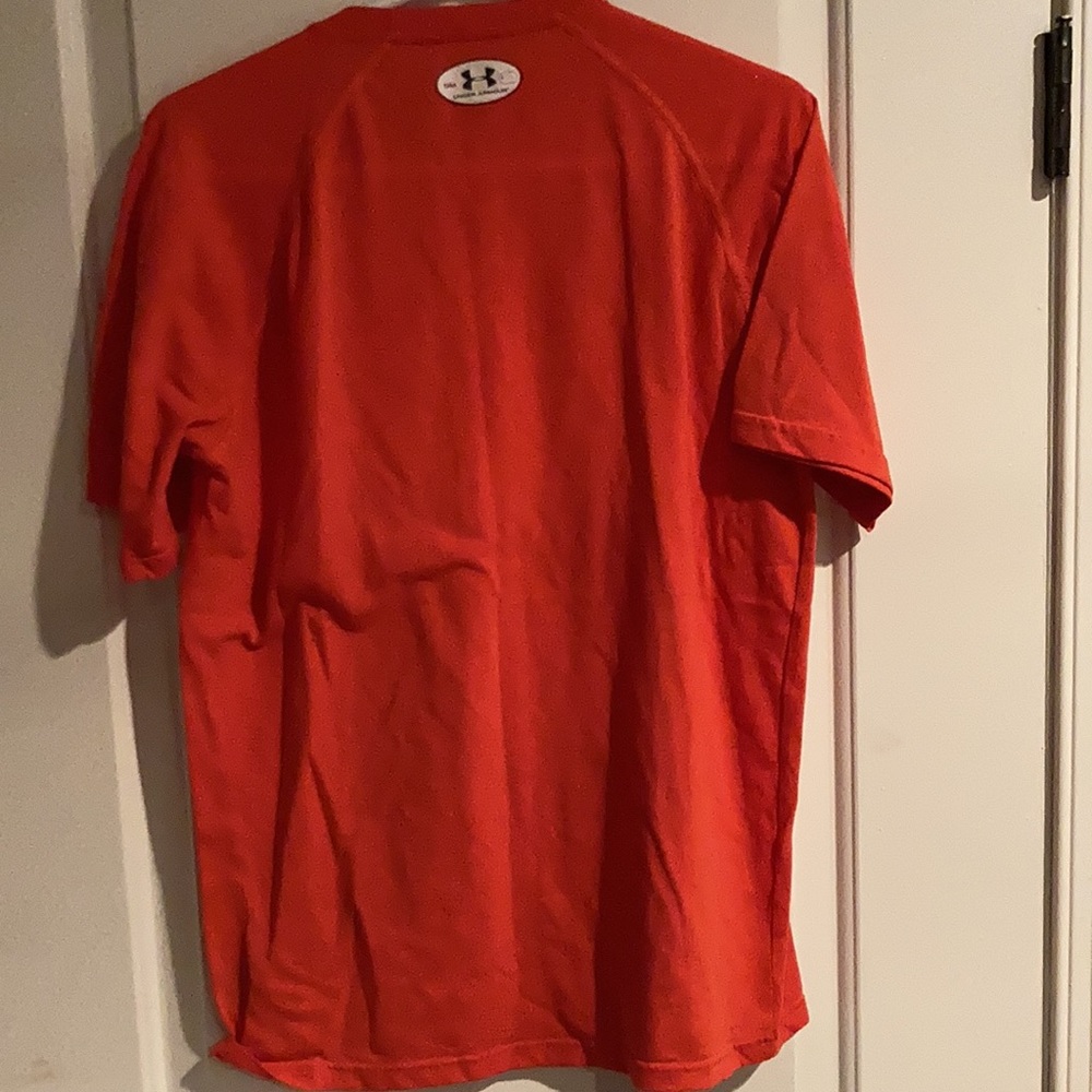 Men’s Under Armour T-Shirt. Size S, ORANGE - Picture 2 of 4